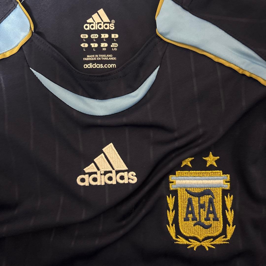 アルゼンチン代表　サッカーユニフォーム　ゲームシャツ　adidas