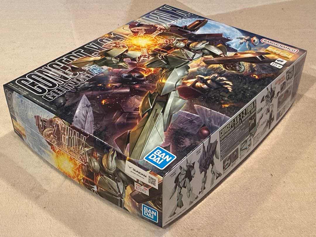 MG1/100 ギンガナム艦隊モビルスーツCONCEPT-X6-1-2 ターンX