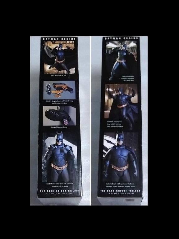 新品 希少 ネカ バットマン ビギンズ 1/4 スケール アクションフィギュア