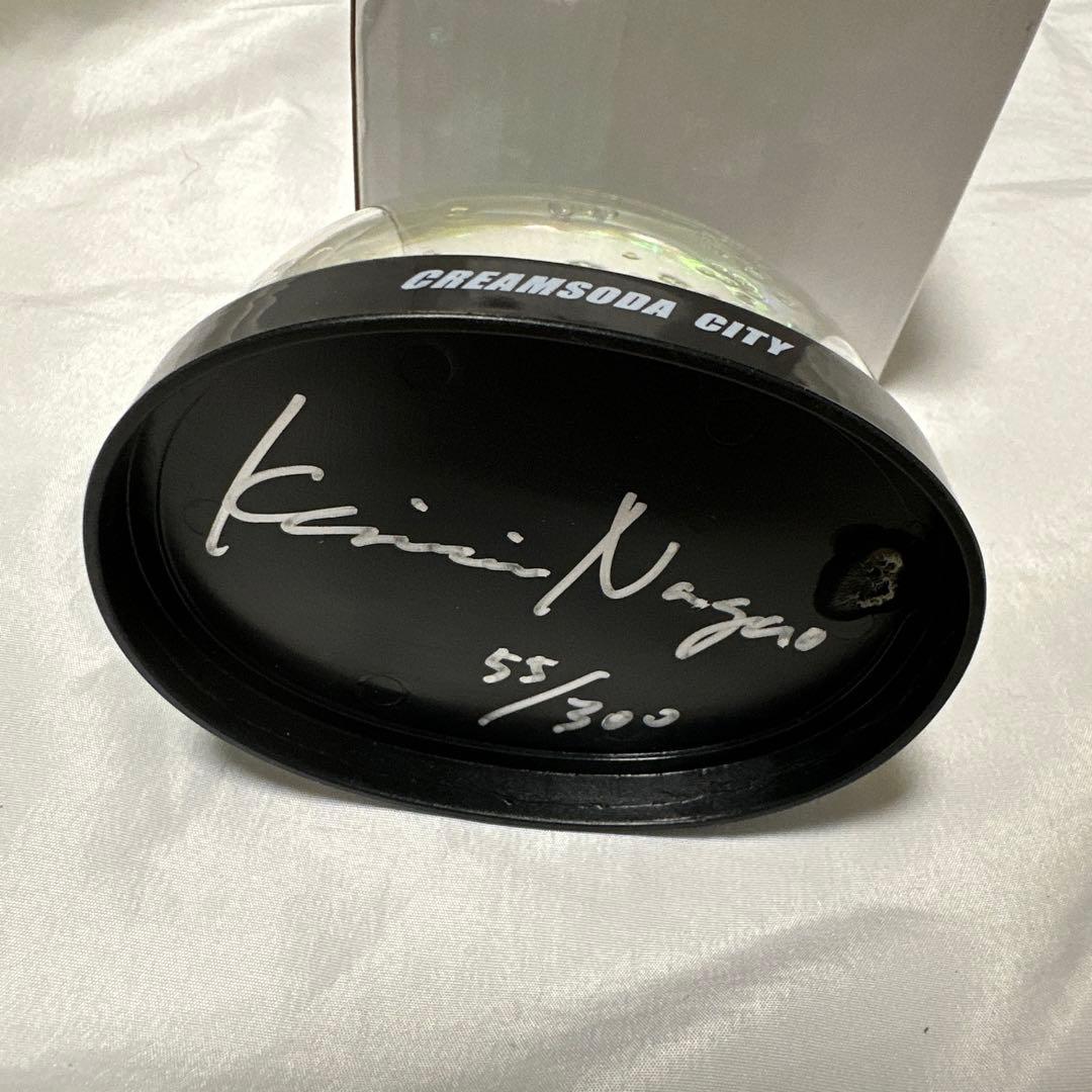 ゾロ目　55 希少　スノードーム クリームソーダシティ 長尾謙一郎　ナンバー直筆