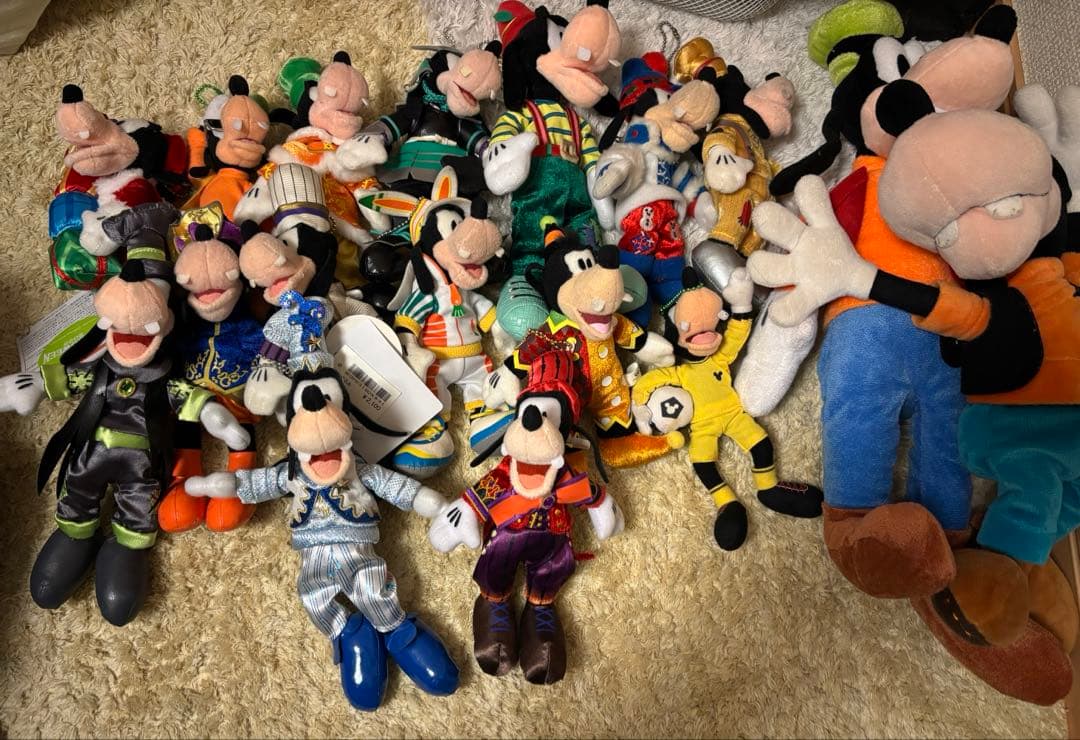 グーフィーぬいぐるみバッチ ぬいぐるみ キーホルダー 17点 goofy ぬいバ