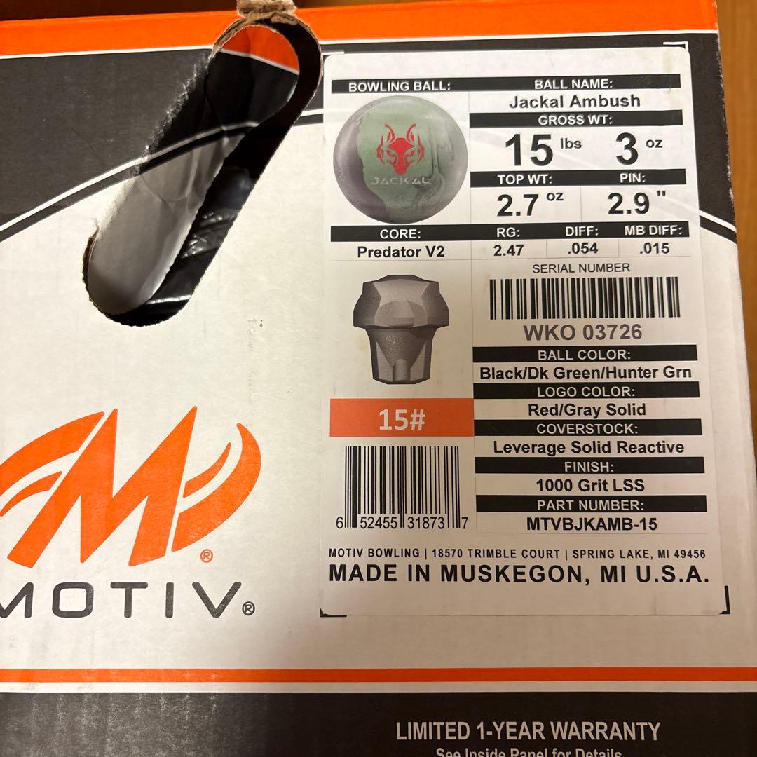 S*a様 モーティブ　ジャッカルアンブッシュ　15-3