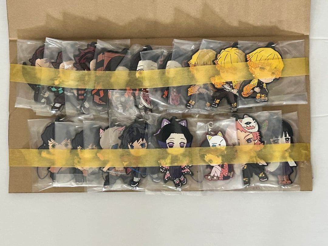 一番くじ 鬼滅の刃 F賞 ラバーストラップ 17種