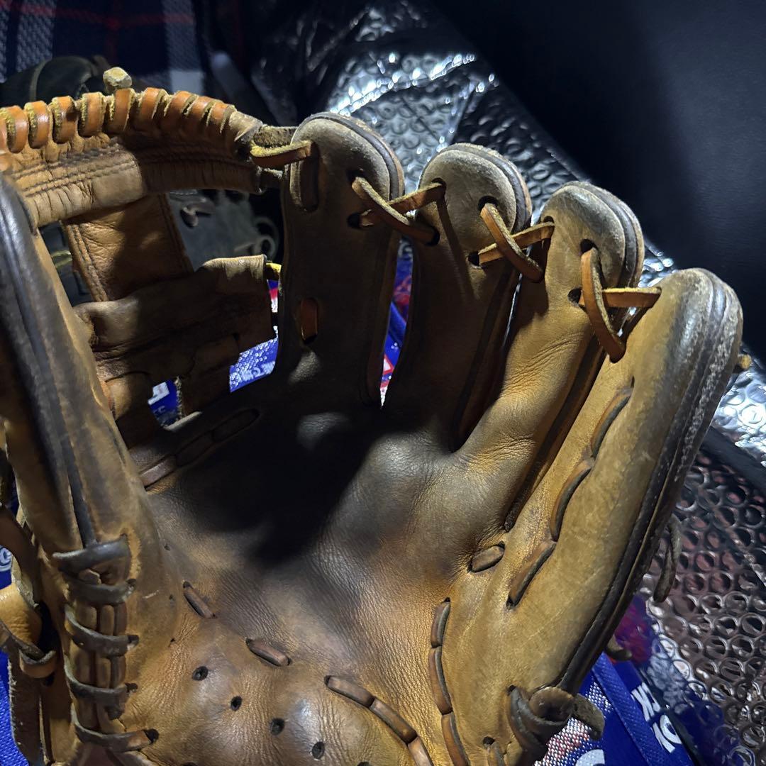 硬式野球グローブ ブラウン 右手用