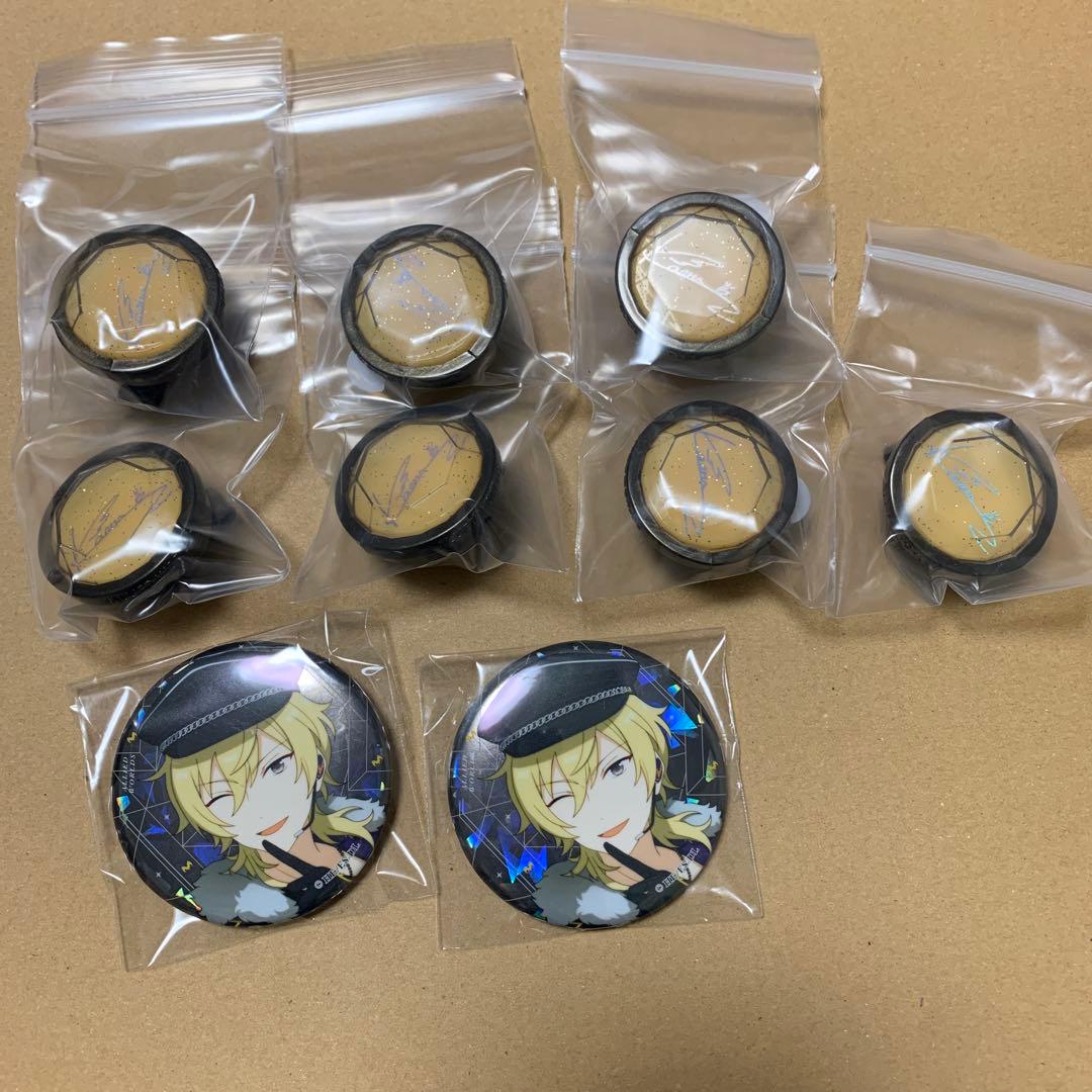 あんスタ　スタライ　7th リングライト　缶バッジ　羽風薫