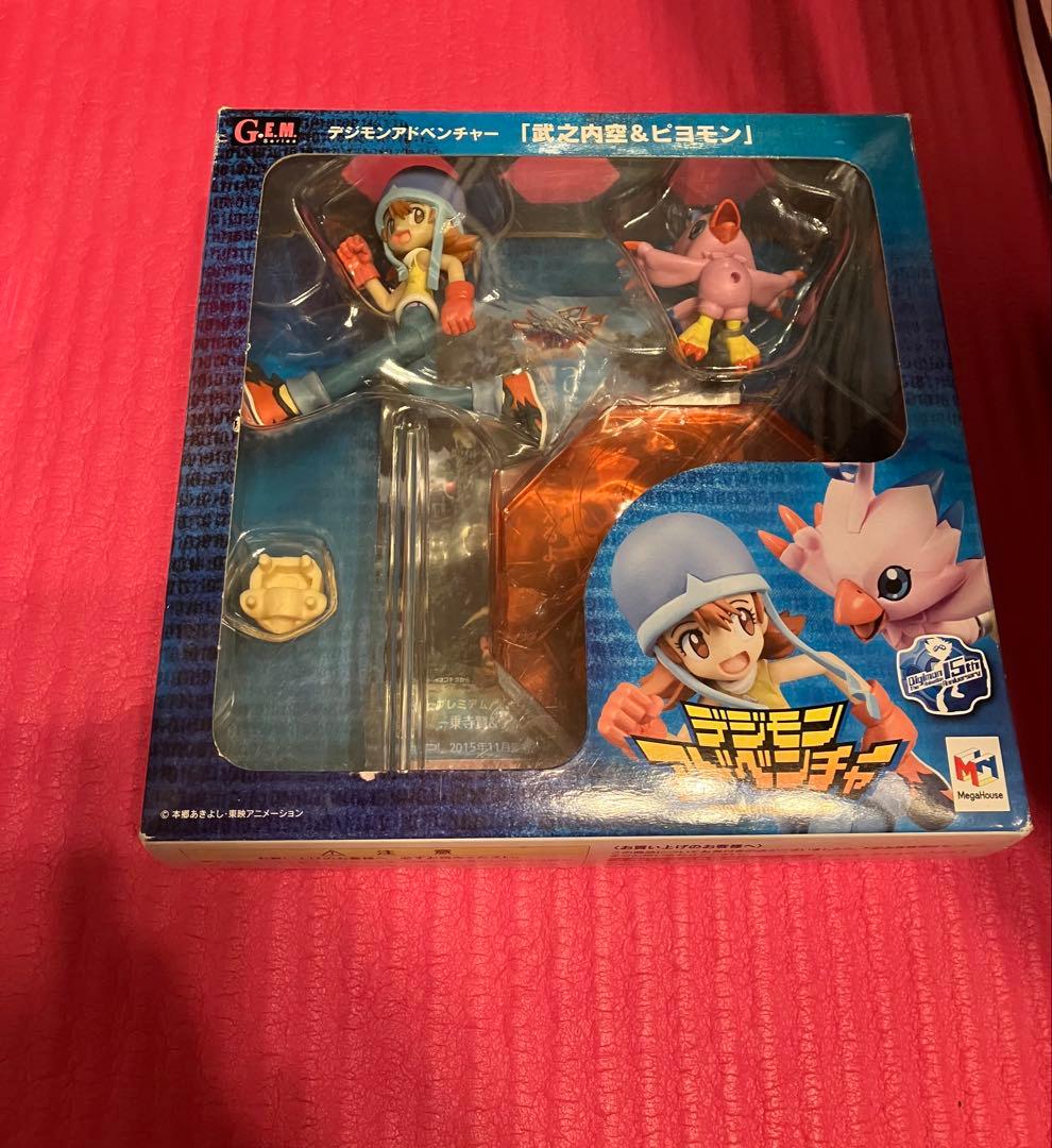 デジモン　フィギュア　2体　ミミと空のみ