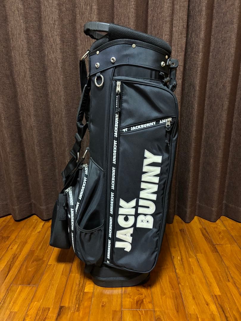 ジャックバニー キャディバック スタンドバック新品ネームプレート付き