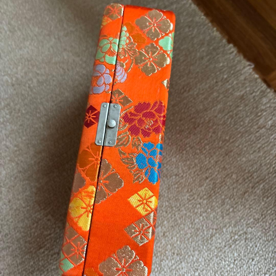 和楽器用オレンジ色ケース