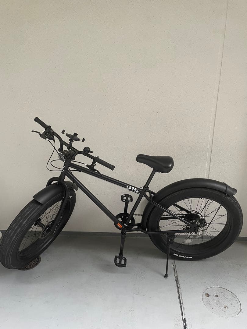 BRONX 26インチ ファットバイク ブラック 自転車
