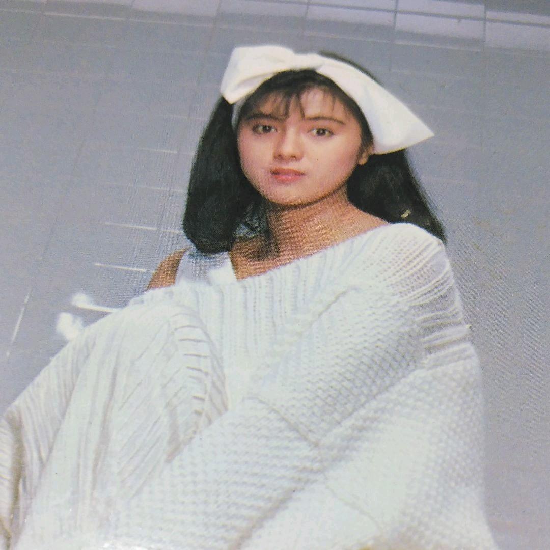 薬師丸ひろ子　レトロ　希少品　資生堂　ポーセリア　販売企画書　非売品　冊子