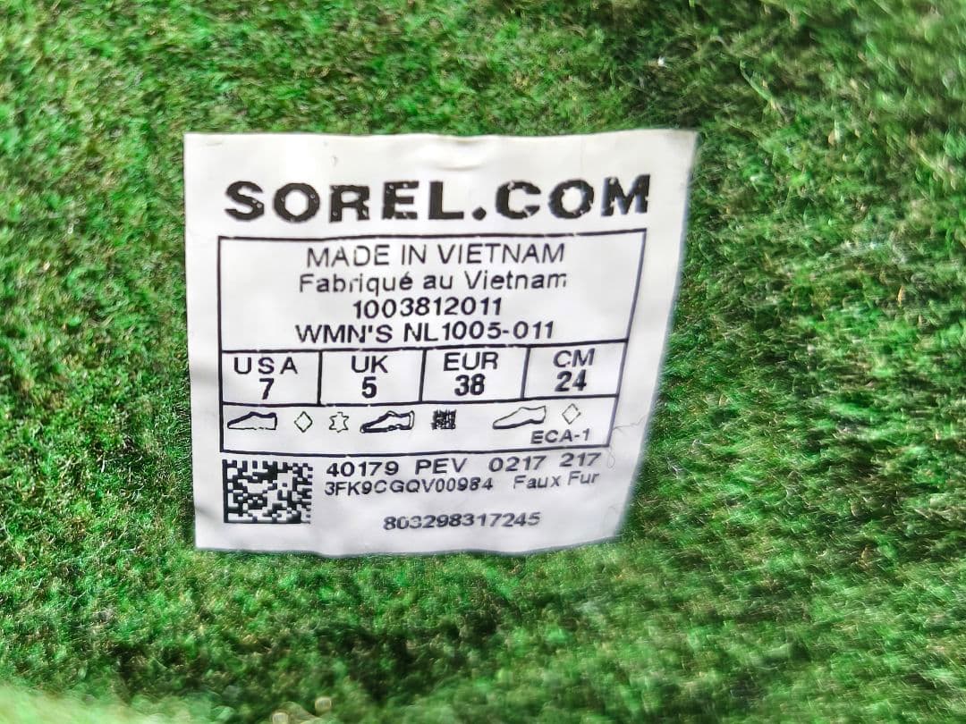 【美品】SOREL ソレル Caribou スノーブーツ レディース 24cm