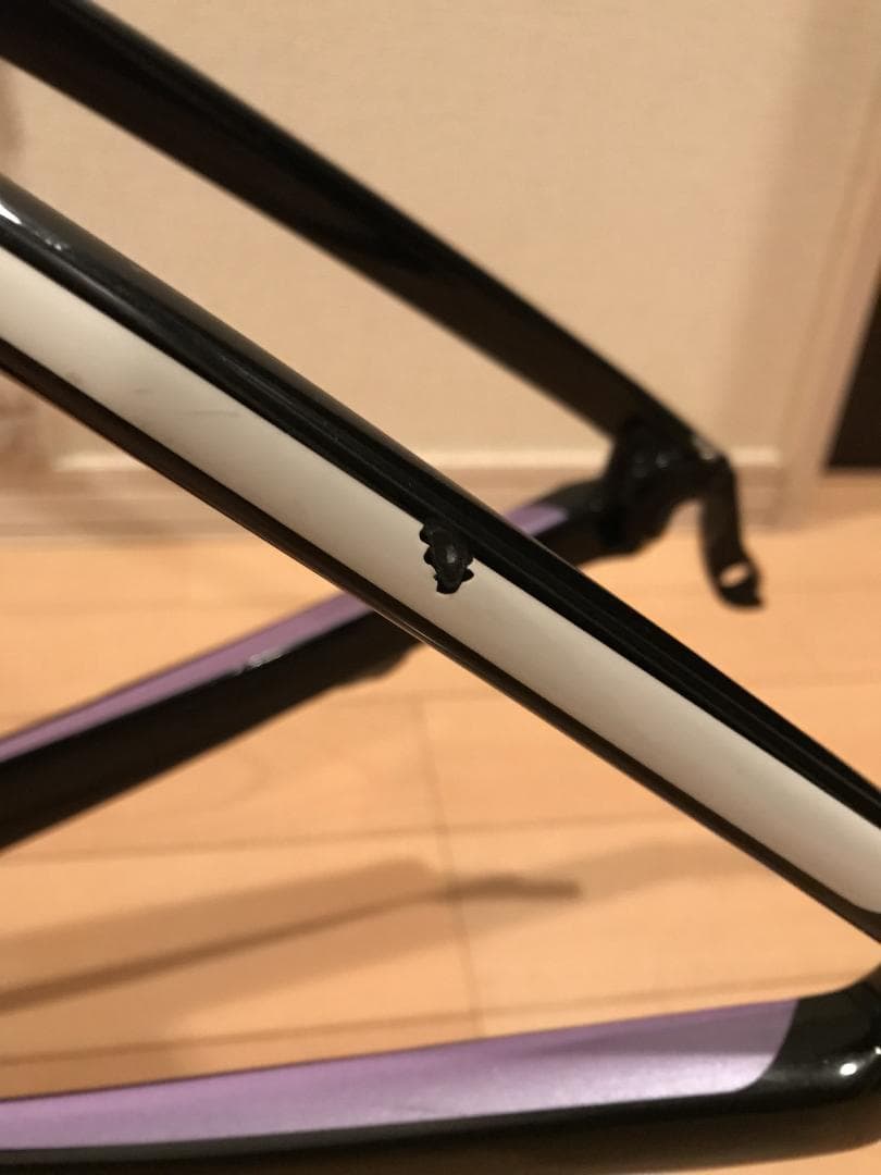 【価格交渉有】GIANTカーボンフレームセット XXS 適正身長150CM