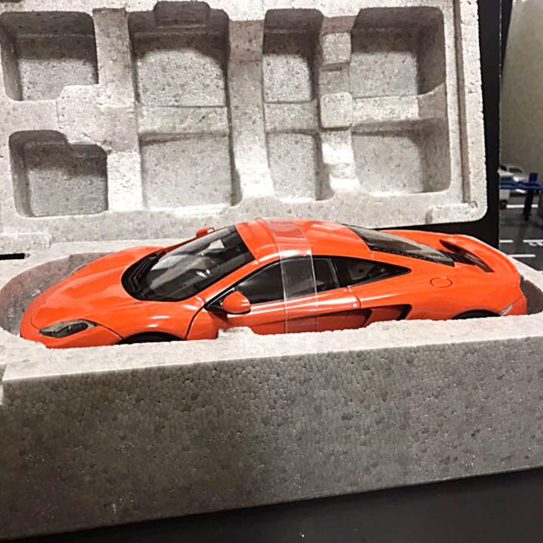 オートアート 1/18 ミニカー マクラーレン MP4-12C オレンジ