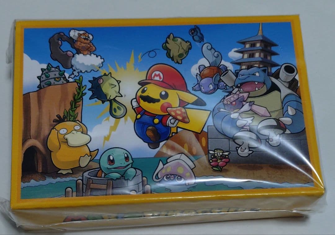 マリオ　ピカチュウ　トランプ　未開封品
