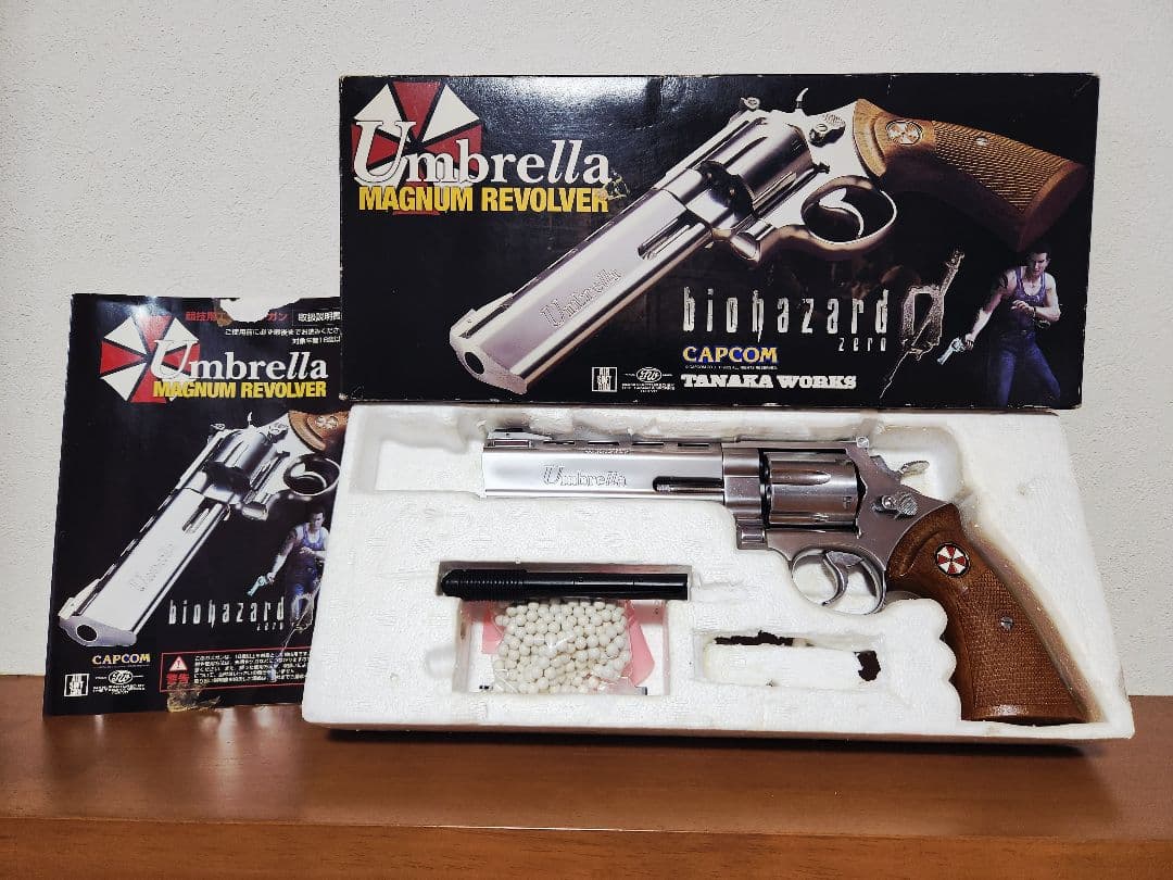 本日限定値下げ中タナカワークスアンブレラマグナムリボルバー6インチASGK刻印有