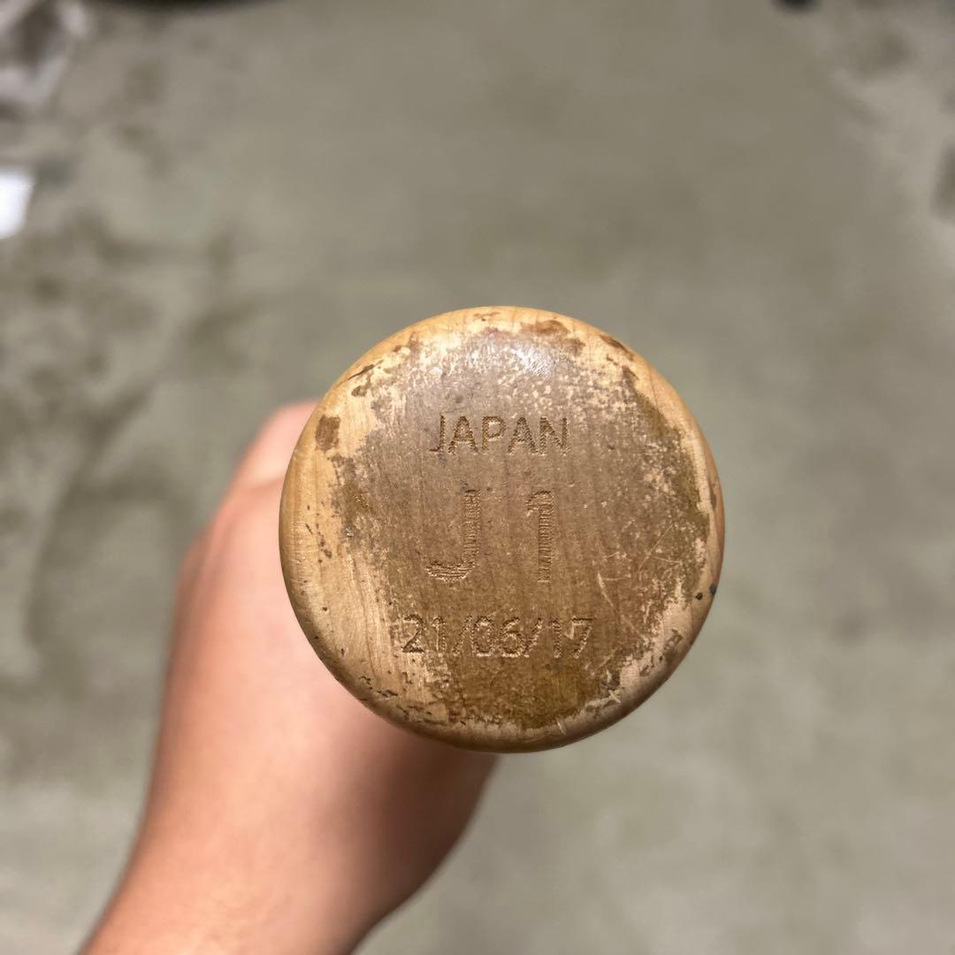 温*き様 ヤクルト山田哲人選手バット