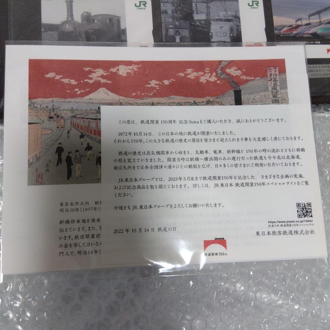 [限定品] 鉄道開業150周年記念Suicaセット