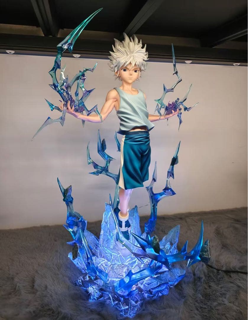 hunter×hunterキルア＝ゾルディック ガレージキット ガレキスタチュー