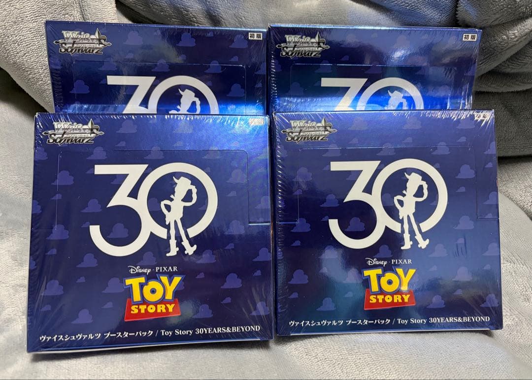新品 未開封 ヴァイスシュヴァルツ トイストーリー 30周年 4box