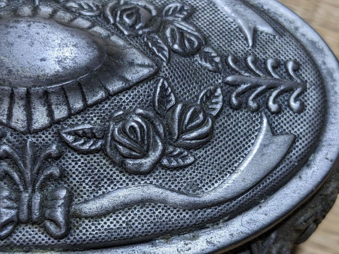 ♦ピューター製 猫足ジュエリーボックス 英国 フランス アールヌーヴォー様式