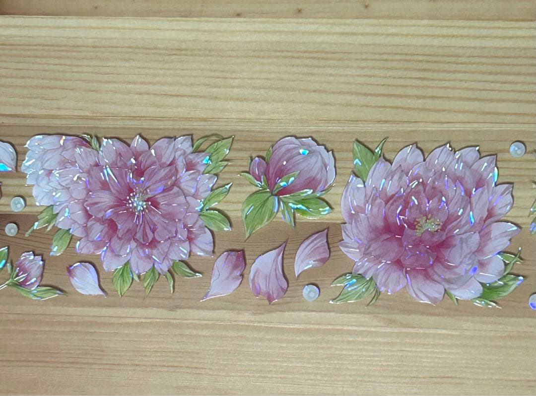 晩櫻花雨 海外マステ 切り売り