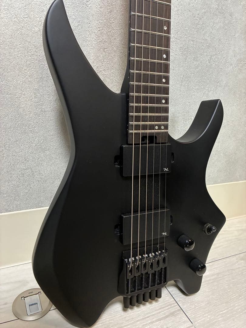 【美品】HEX Guitars N400 Black ヘッドレスギター