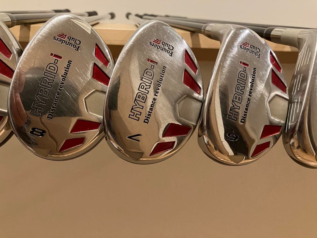 ファウンダースクラブ HYBRID-i ユーティリティ型 アイアン 8本セット