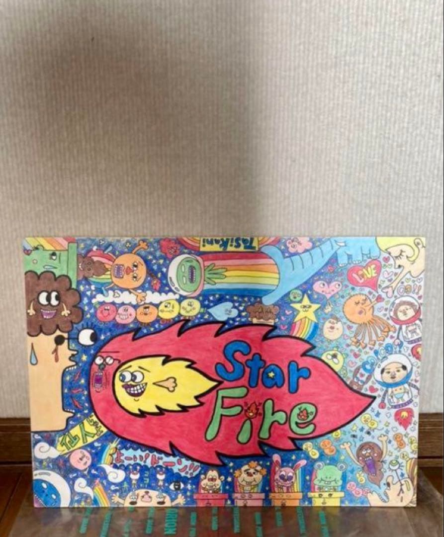 絵画 ユニークな絵インテリアに1点もの　世界に一つ　アート