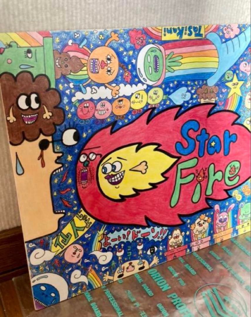 絵画 ユニークな絵インテリアに1点もの　世界に一つ　アート