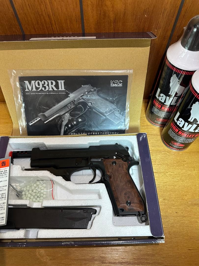 美品　KSC M93R-II HW 07HK GBB