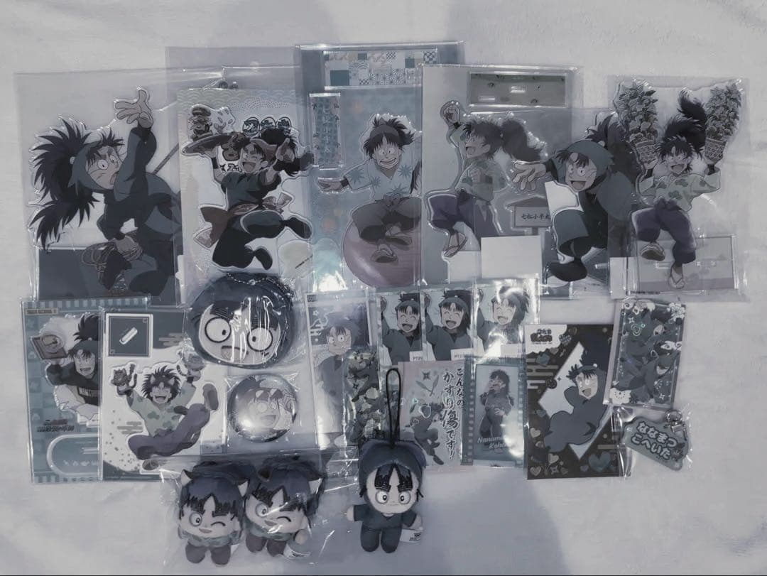 忍たま　七松　セット　アクスタ　ほわぬい