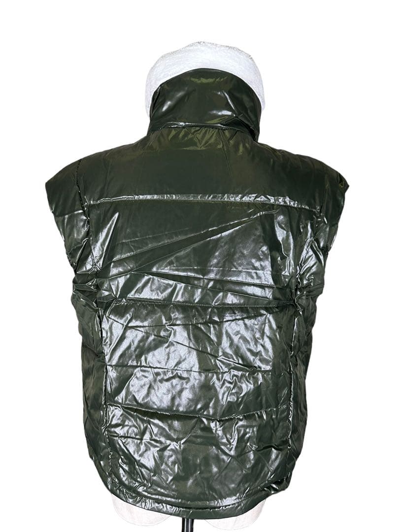 セール❣️G/FOREジーフォアレディースダウンショートベストsizeLカーキー