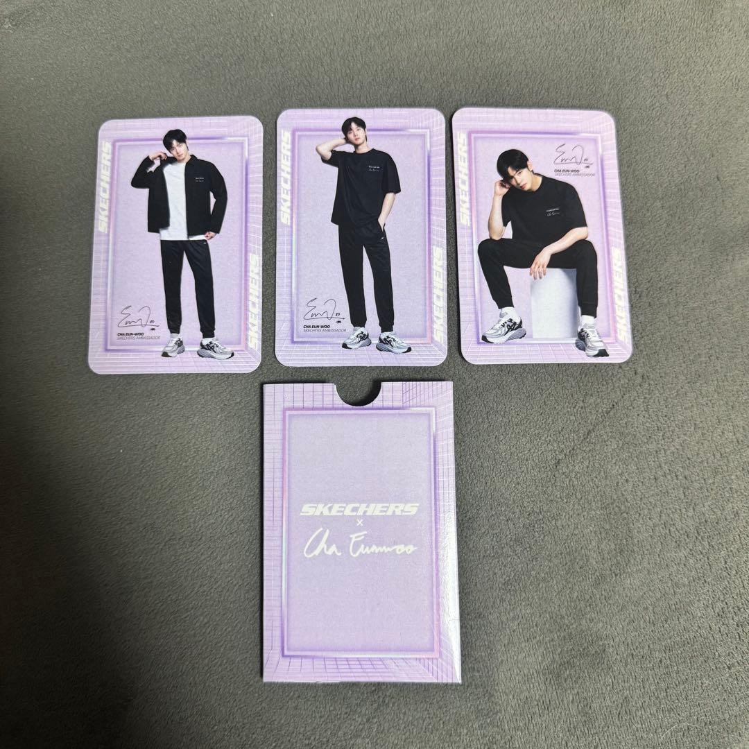 SKECHERS チャウヌ 公式トレカセット 限定品