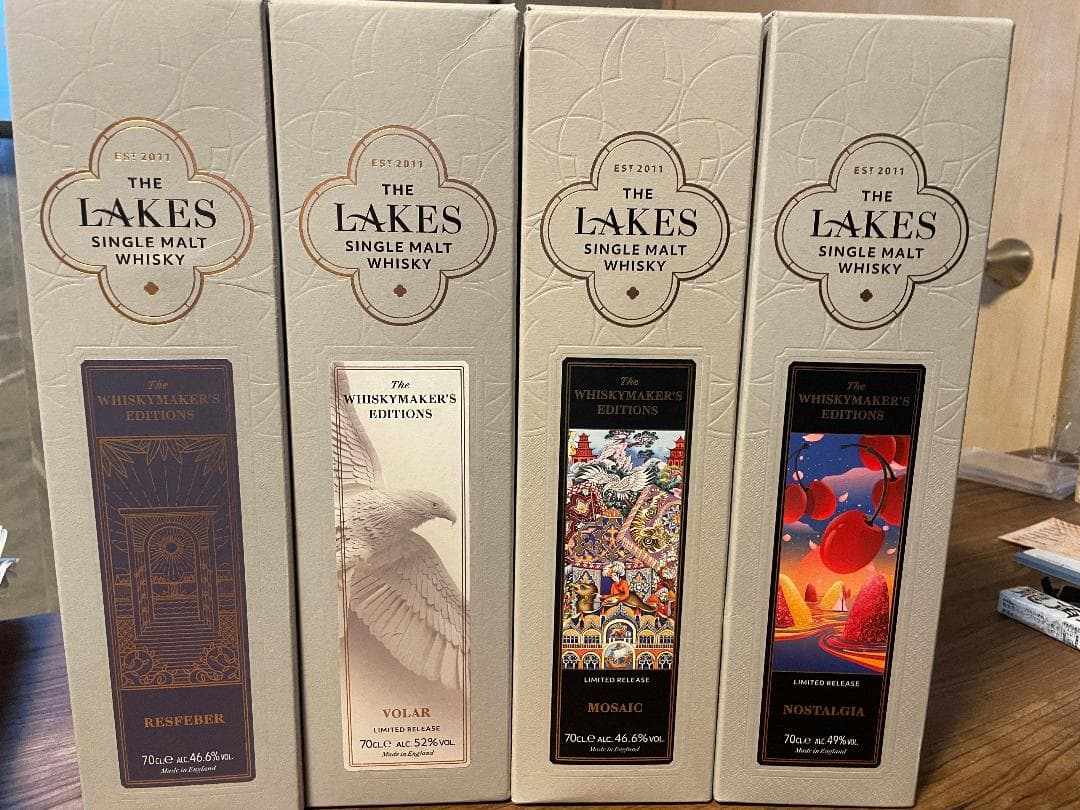 10月末まで特価 THE LAKES シングルモルトウイスキー 6本セット