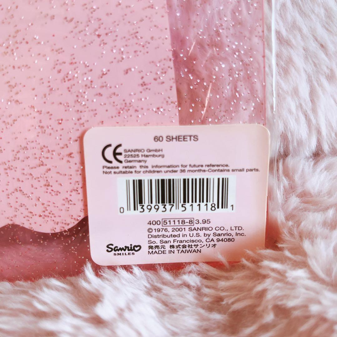 希少レア　ハローキティ　海外限定　バインダーメモ　フルーツ　2001年製 レトロ