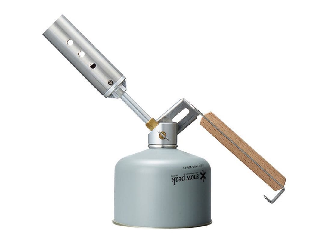 新品未開封 スノーピーク フォールディングトーチ グローブ ガス缶 野遊びセット