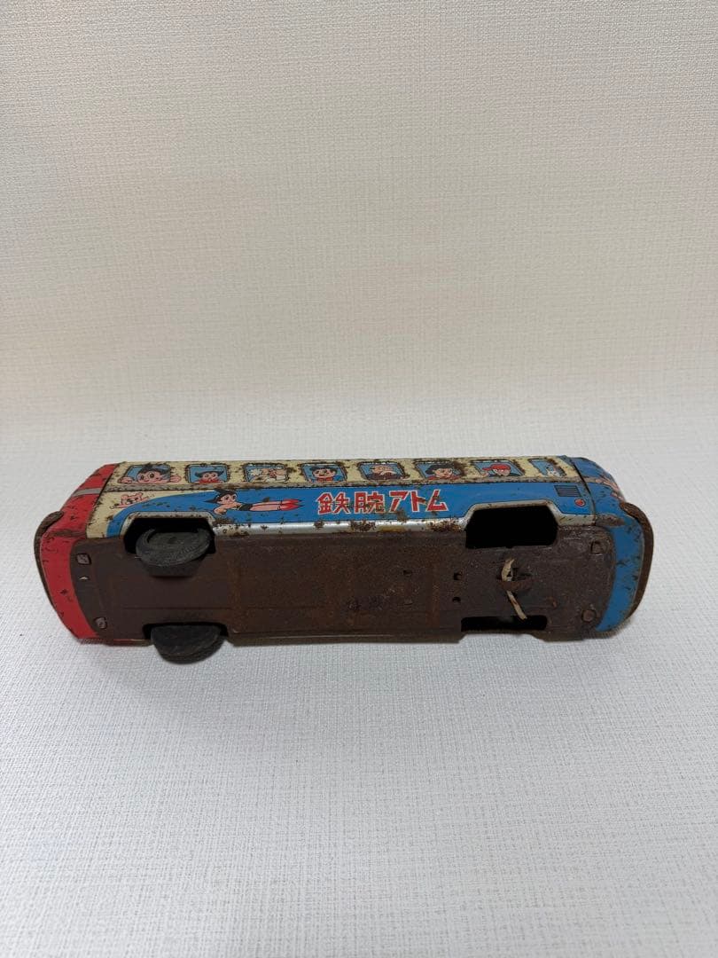 鉄道アトム ミニカー 赤・青・白