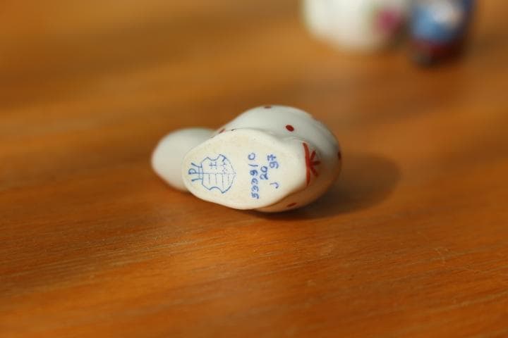 ヘレンド Herend うさぎ ラビット ハンドペイント ペンダントヘッド