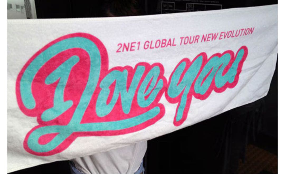 2NE1 初期ペンライト　公式グッズタオルセット