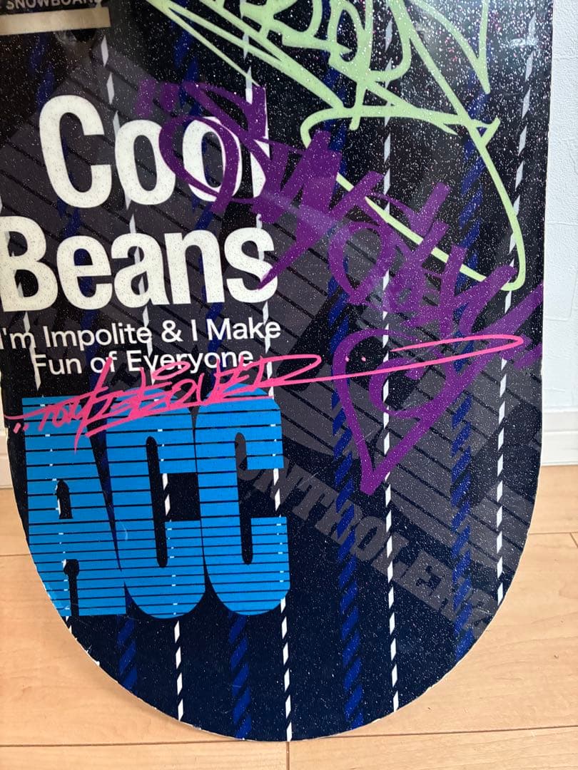 【映えデザイン】ACC スノーボード 豪華ガールズグラフィック