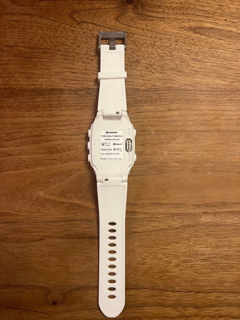 GREENON NORM II PLUS ホワイト GPSウォッチ