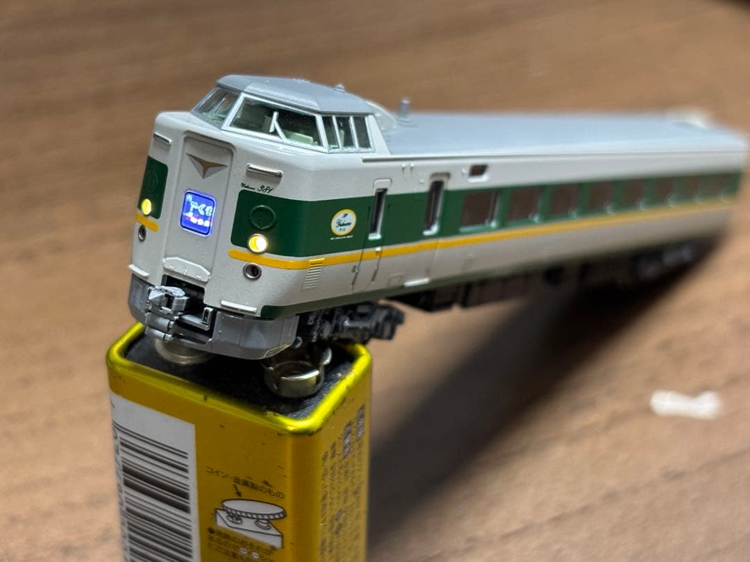 KATO 381系 やくも E3(緑やくも色)+J4 7両 加工品