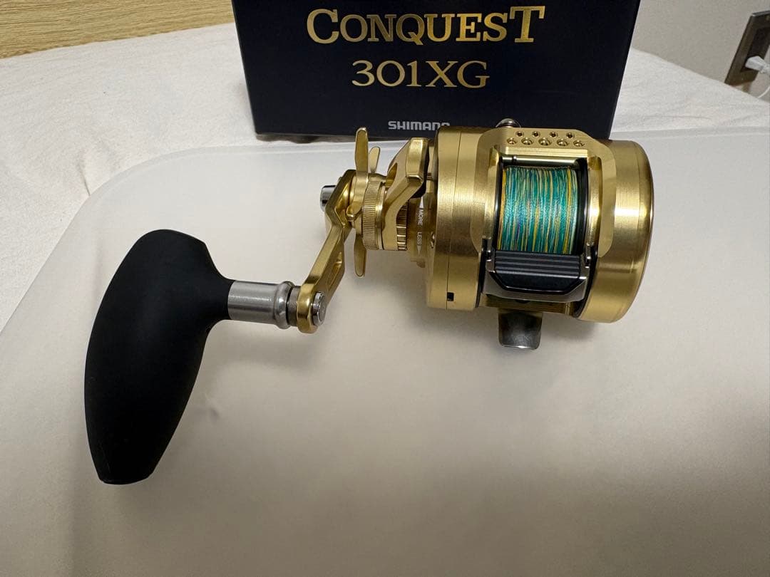 シマノ 22 オシアコンクエスト301XG 左巻き ベイトリール スロージギング
