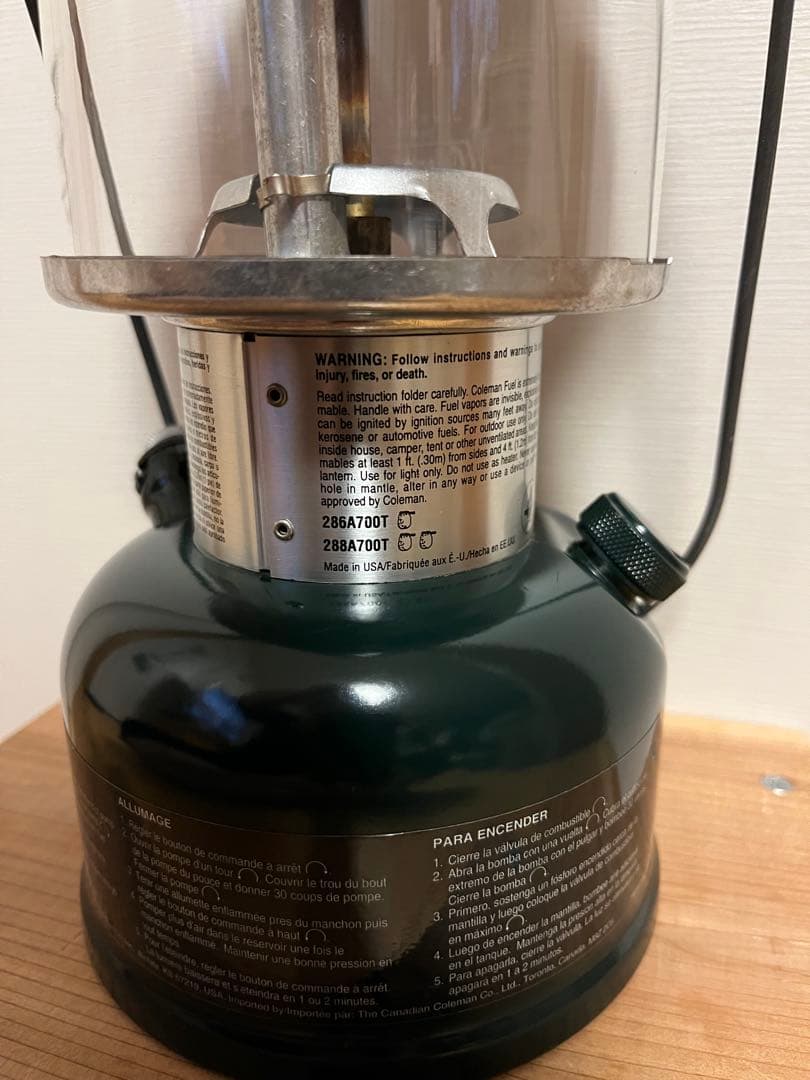 Coleman ガスランタン 反射板付き【288A700T】