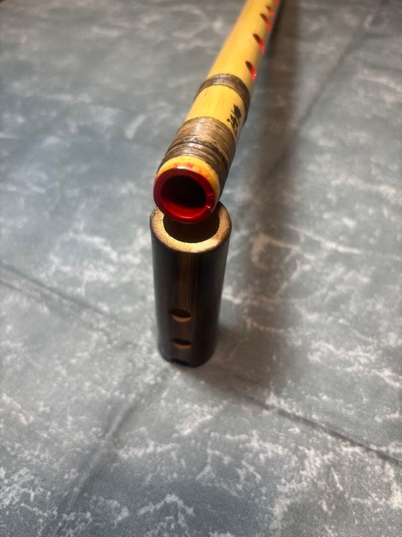 篠笛、六本調子（Ｂ♭菅）ドレミ調