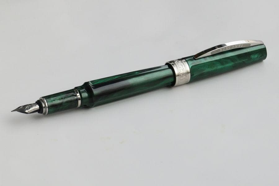 【Amami 新品文具】 VISCONTI ミレージュ 万年筆 エメラルド F