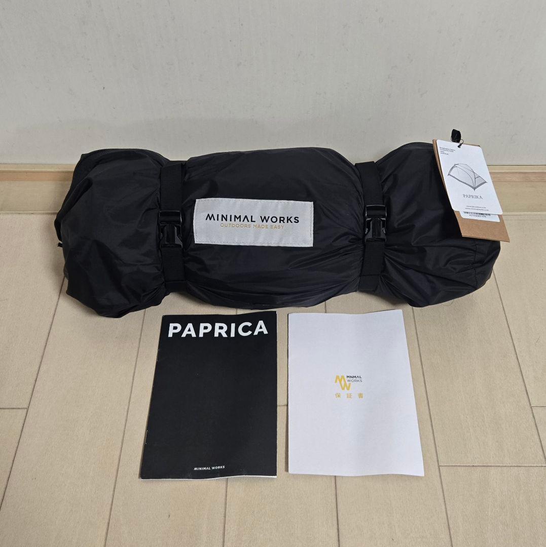 【未使用、屋内展示品】 MINIMAL WORKS ミニマルワークス パプリカ