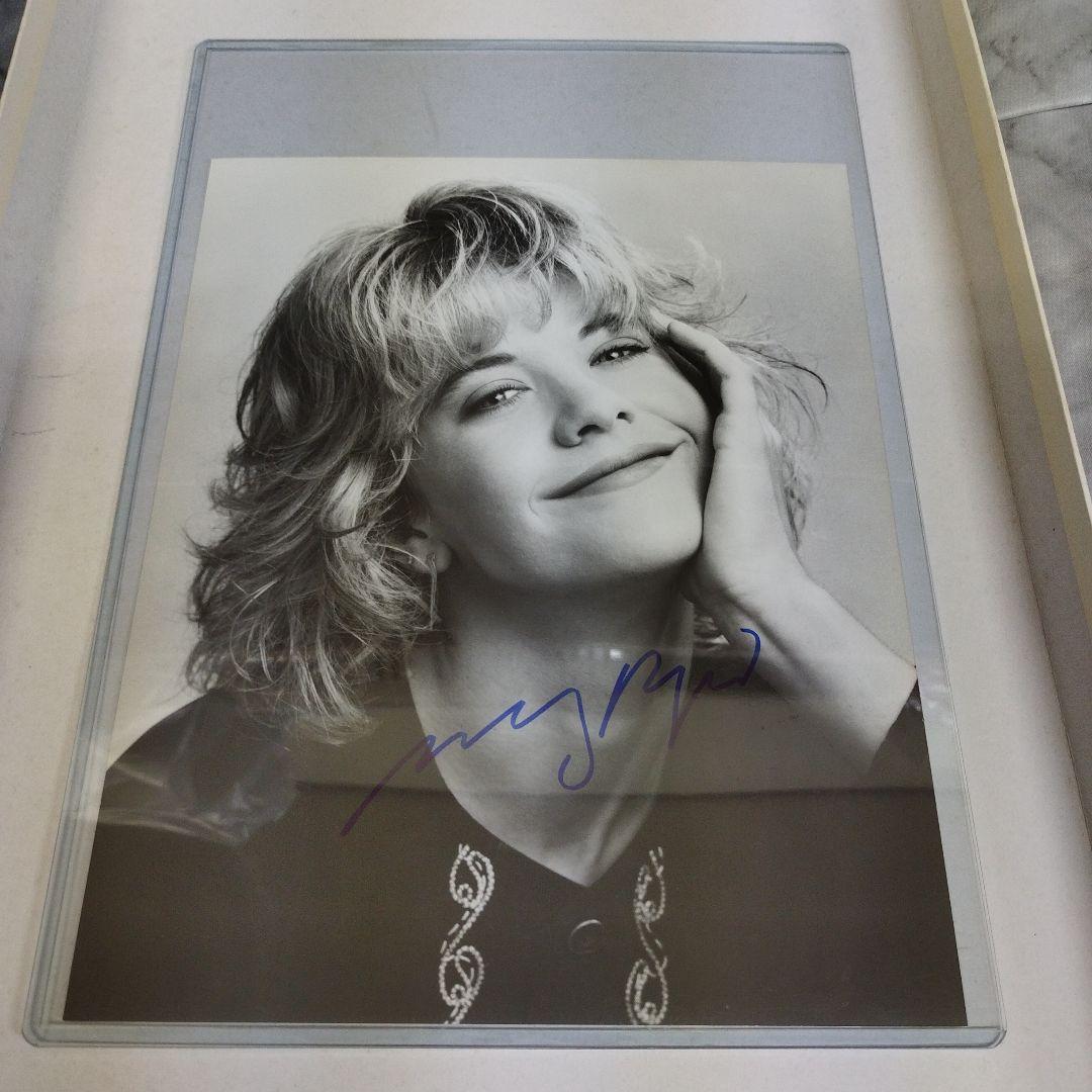 ハリウッド　メグ・ライアン　直筆サイン入り8Ｘ10フォト 証明書付き