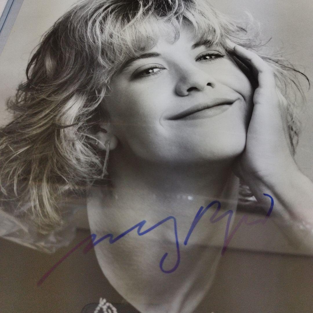 ハリウッド　メグ・ライアン　直筆サイン入り8Ｘ10フォト 証明書付き