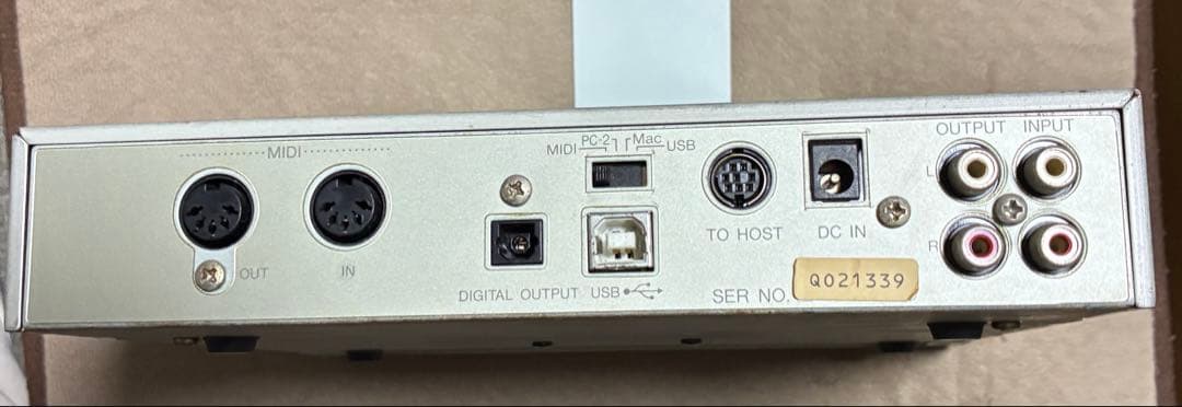 ヤマハ MU500 音源モジュール TONE GENERATOR